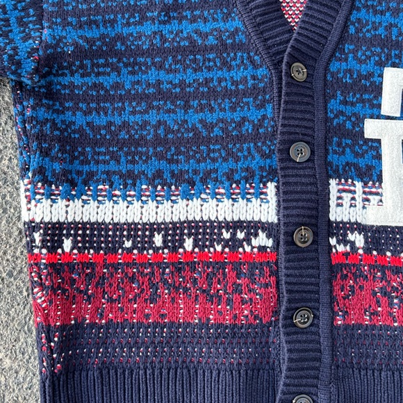 Tommy Hilfiger Ombré texture Cardigan sz Medium - Picture 3 of 16